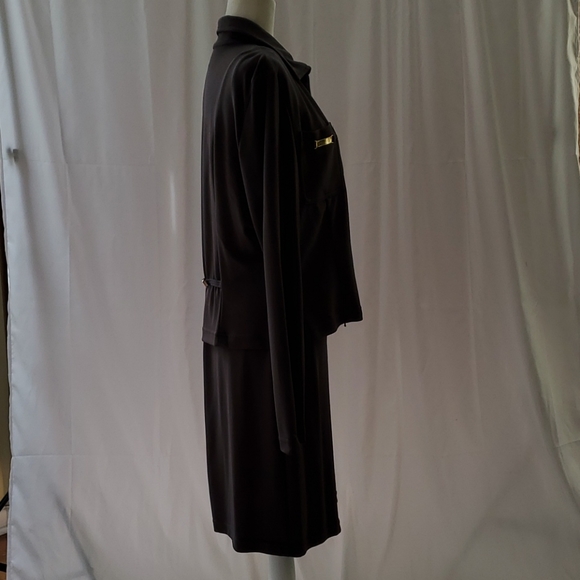 PG COLLECTIONS WOMEN'S COMFORT 2PC DRESS SIZE 14 - Picture 10 of 16